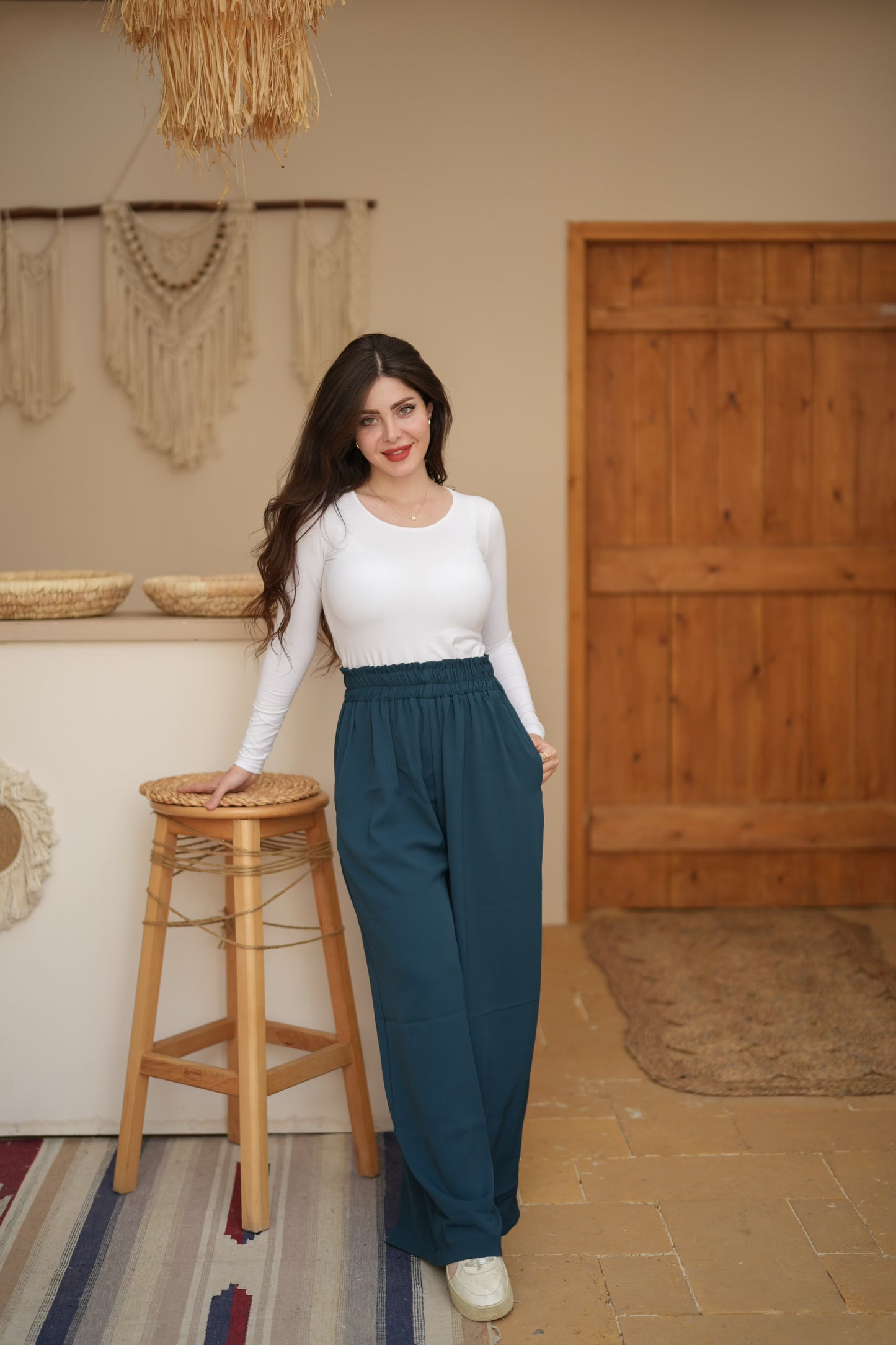 Wide leg pants