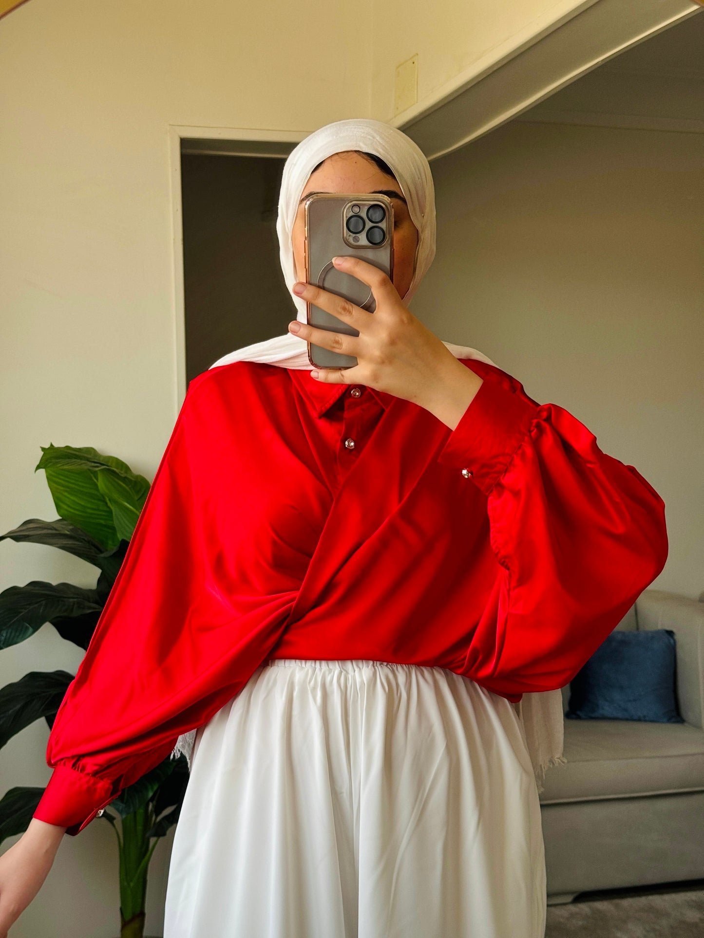 Satin bloues