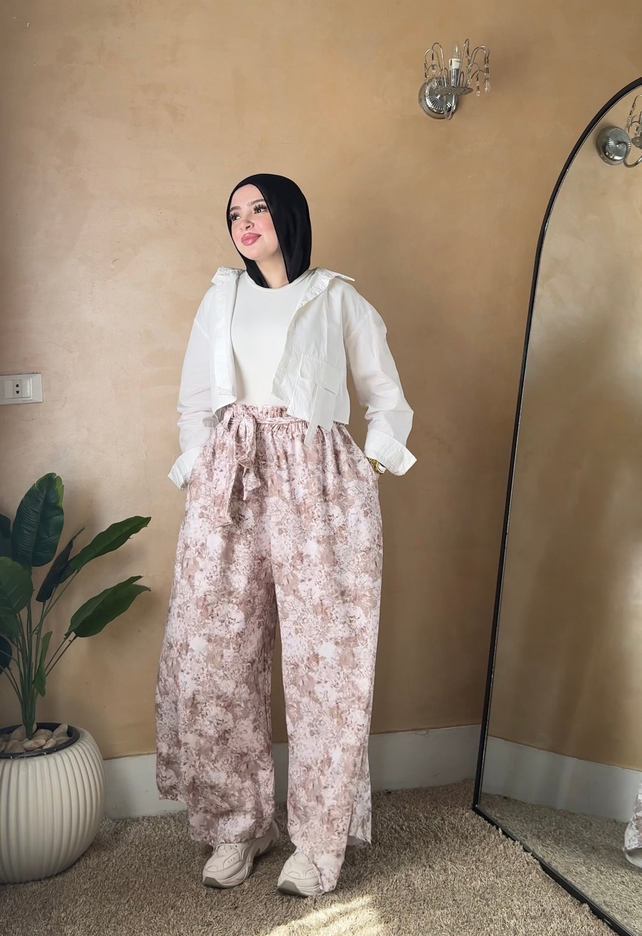 Printed pants