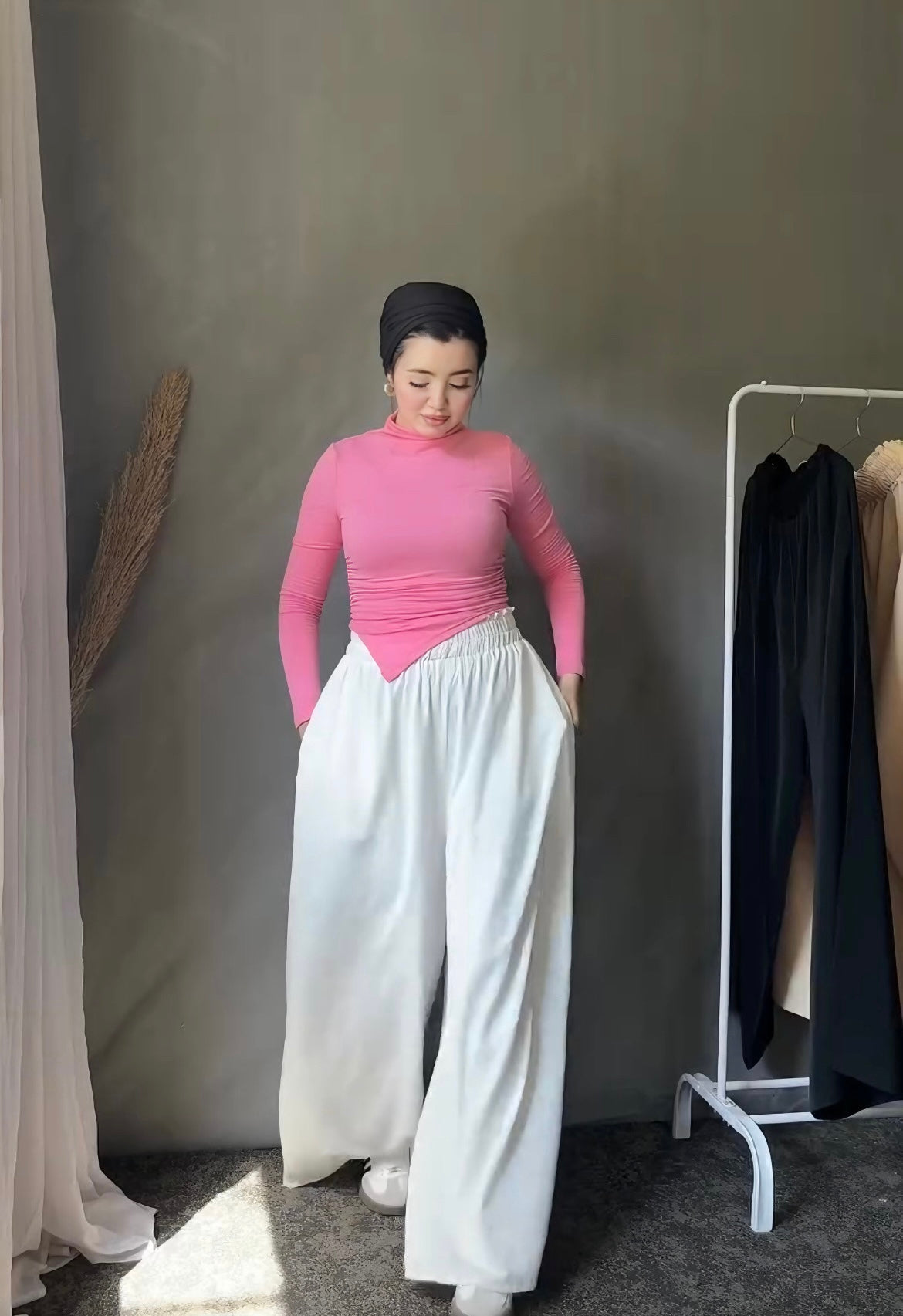 Wide leg pants