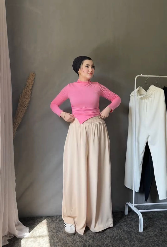 Wide leg pants