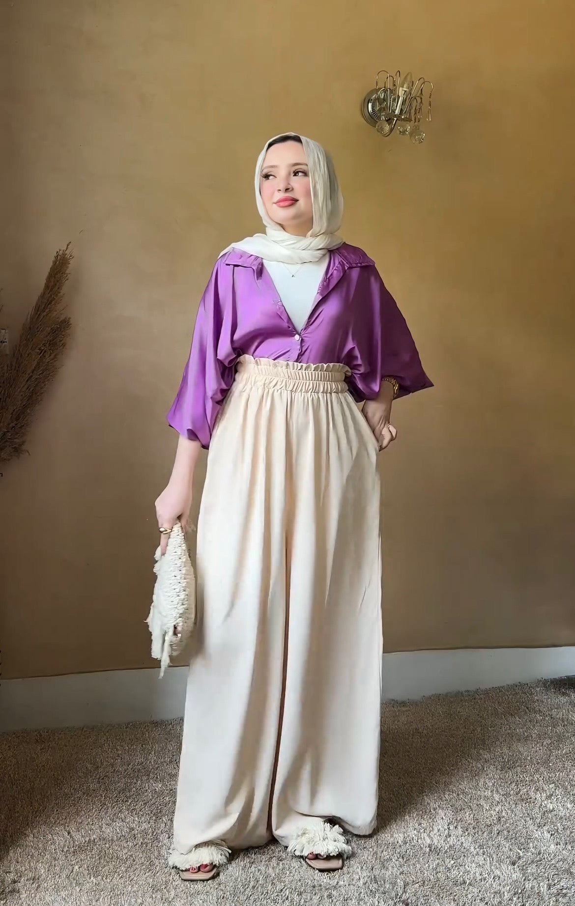 Wide leg pants