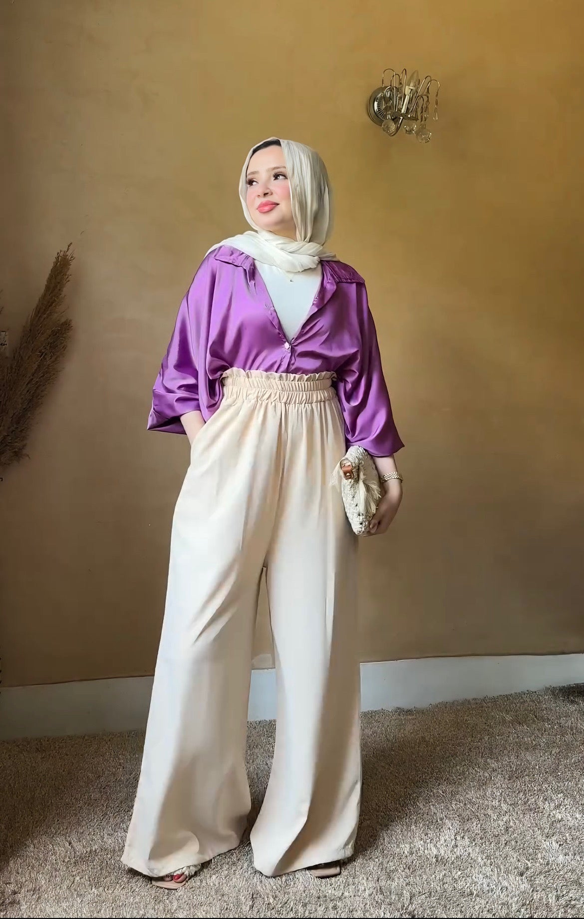 Wide leg pants