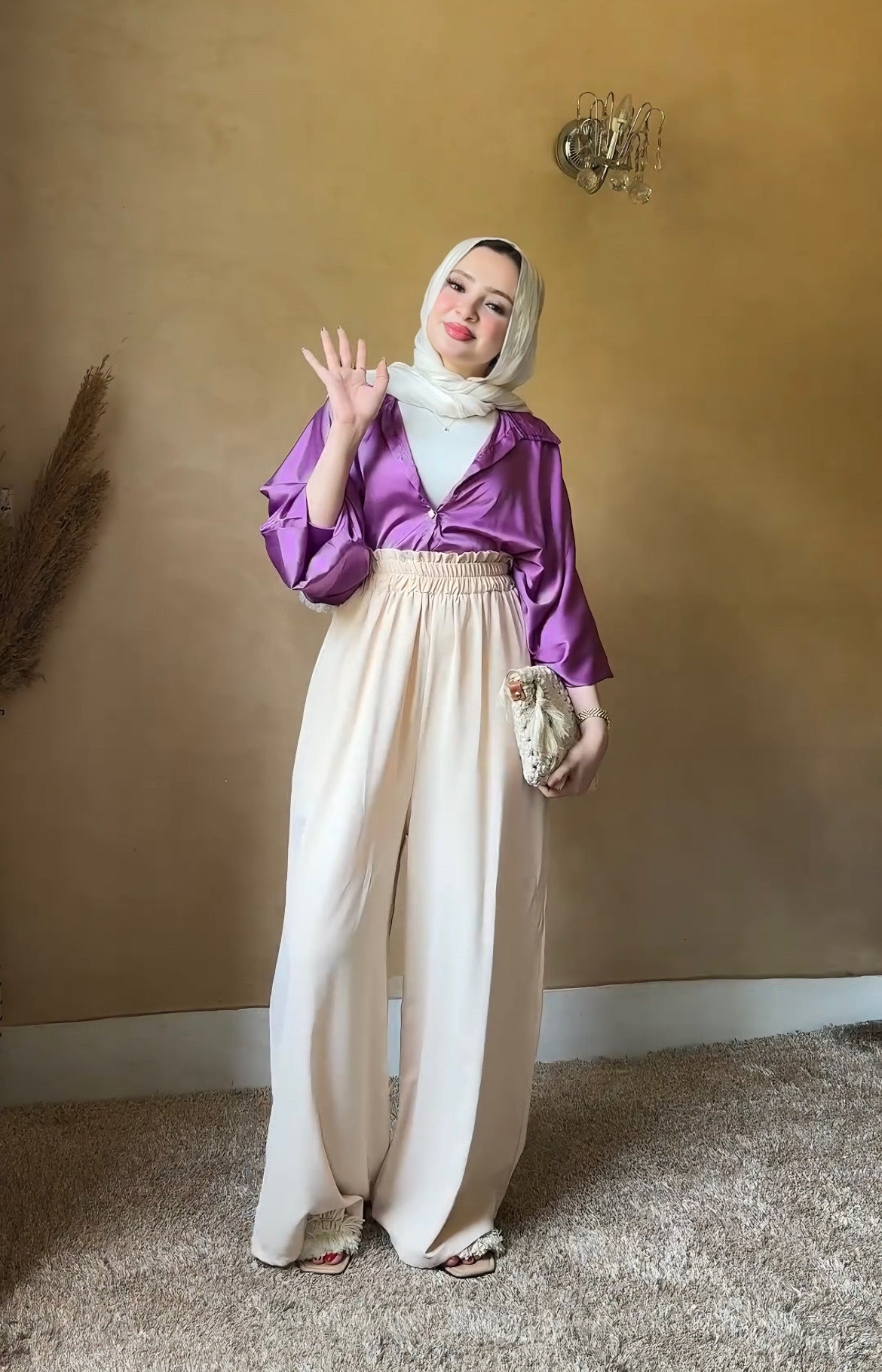 Wide leg pants
