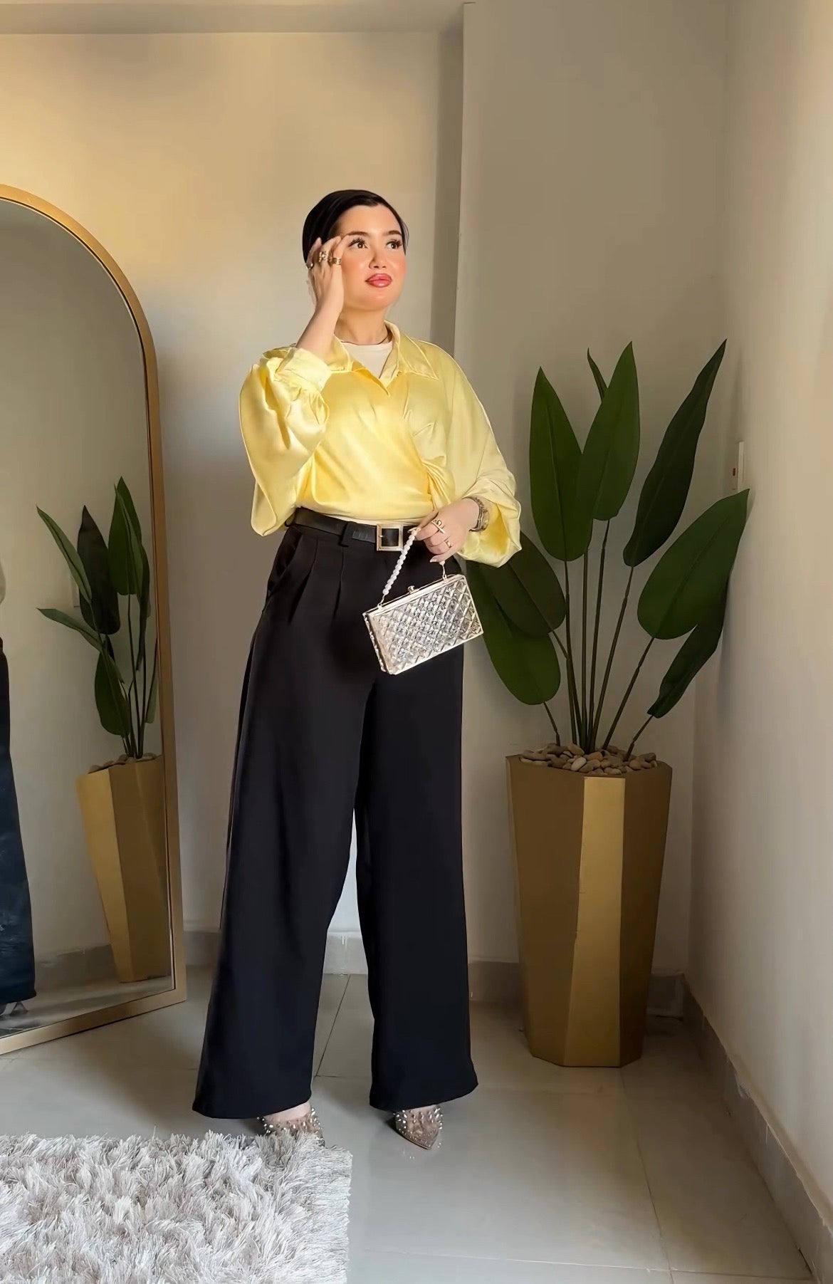 Satin bloues