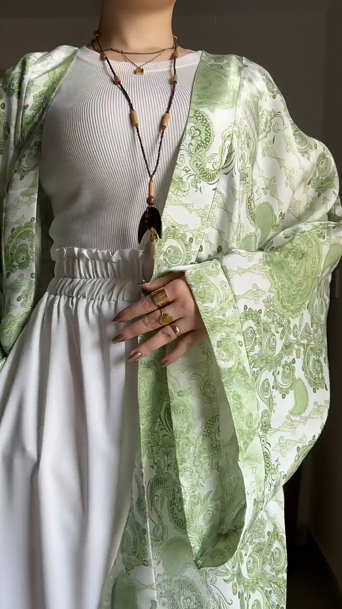 Long cardigan