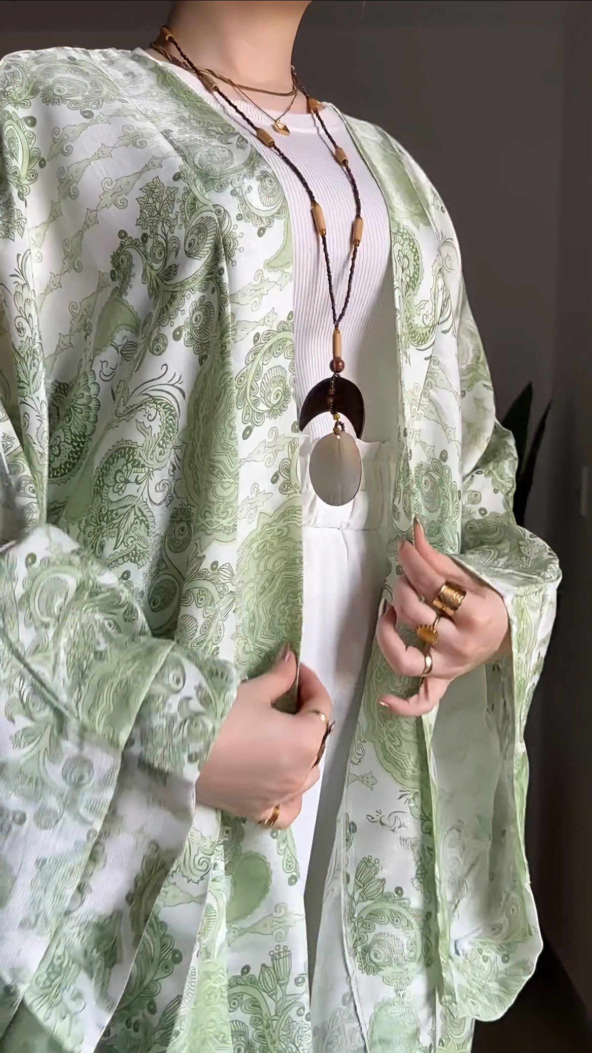 Long cardigan