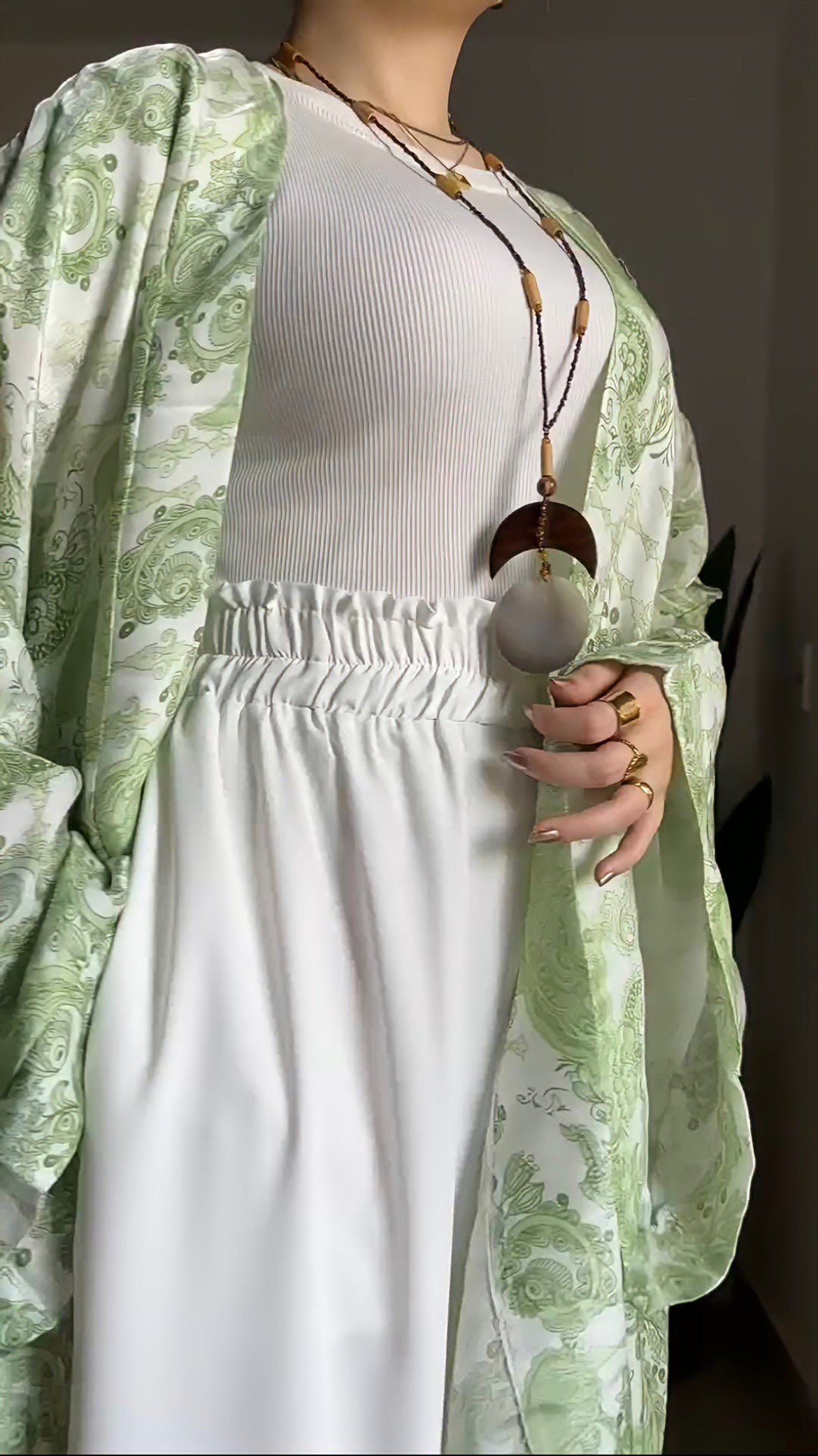 Long cardigan